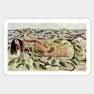 Roots by Frida Kahlo Sticker